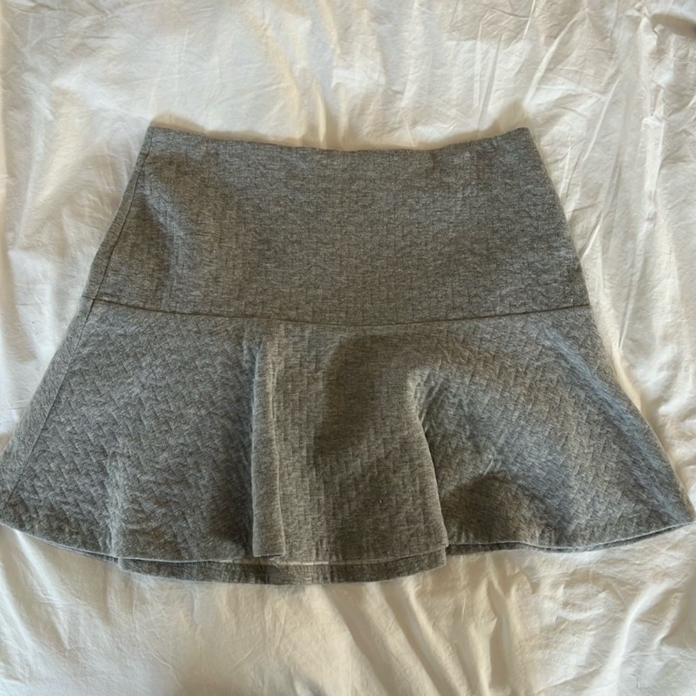 Loft Gray Skirt - Small